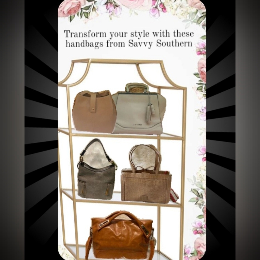 Chic Handbags - Neutral Colors - Various Sizes